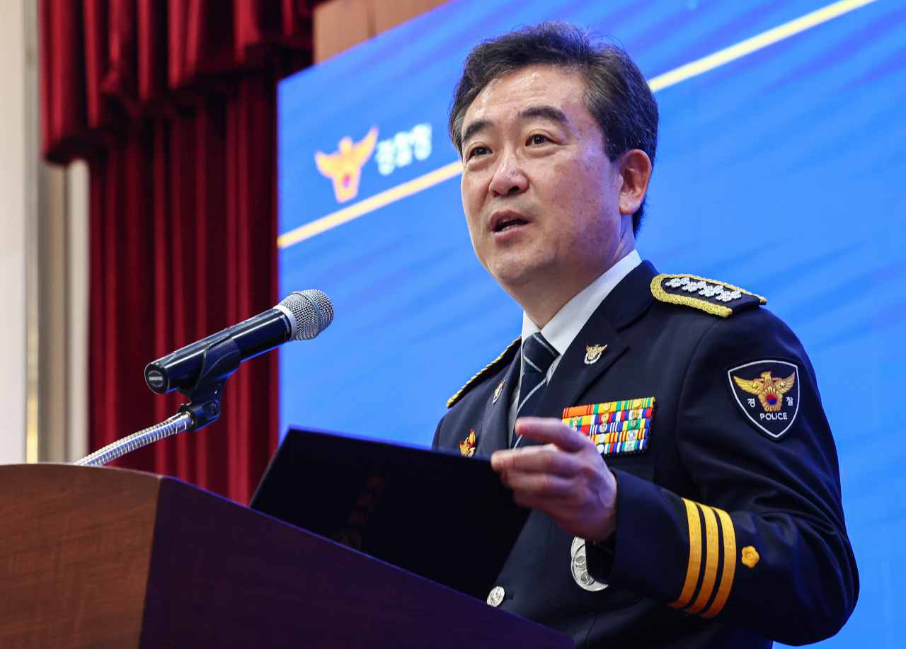 윤희근 경찰청장(자료사진). [연합]