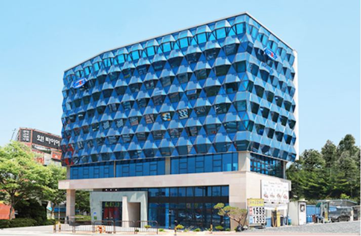 한국휴텍스제약 전경. [회사 홈페이지 캡처]