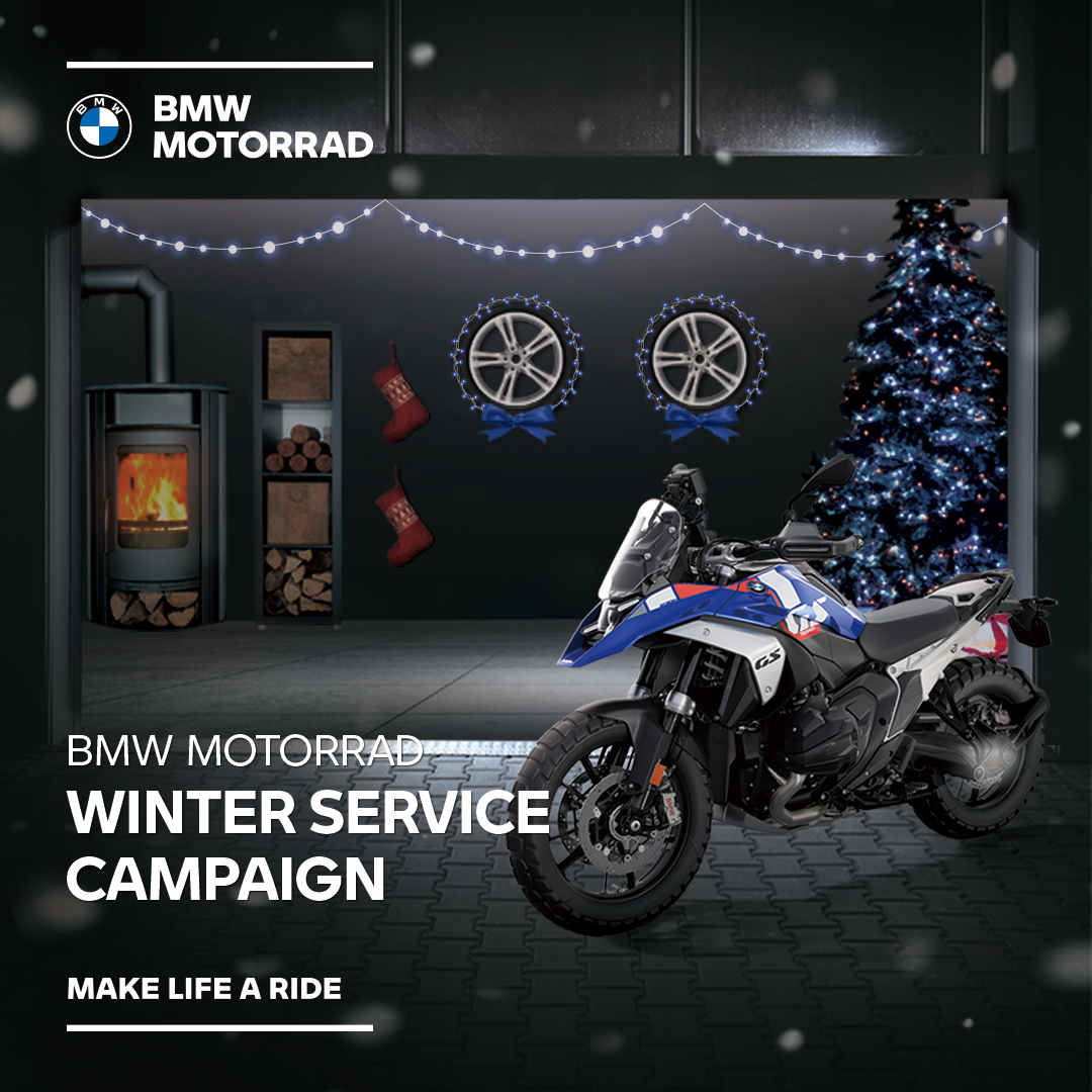BMW 모토라드 윈터 서비스 캠페인 홍보 이미지. [BMW 모토라드 제공]