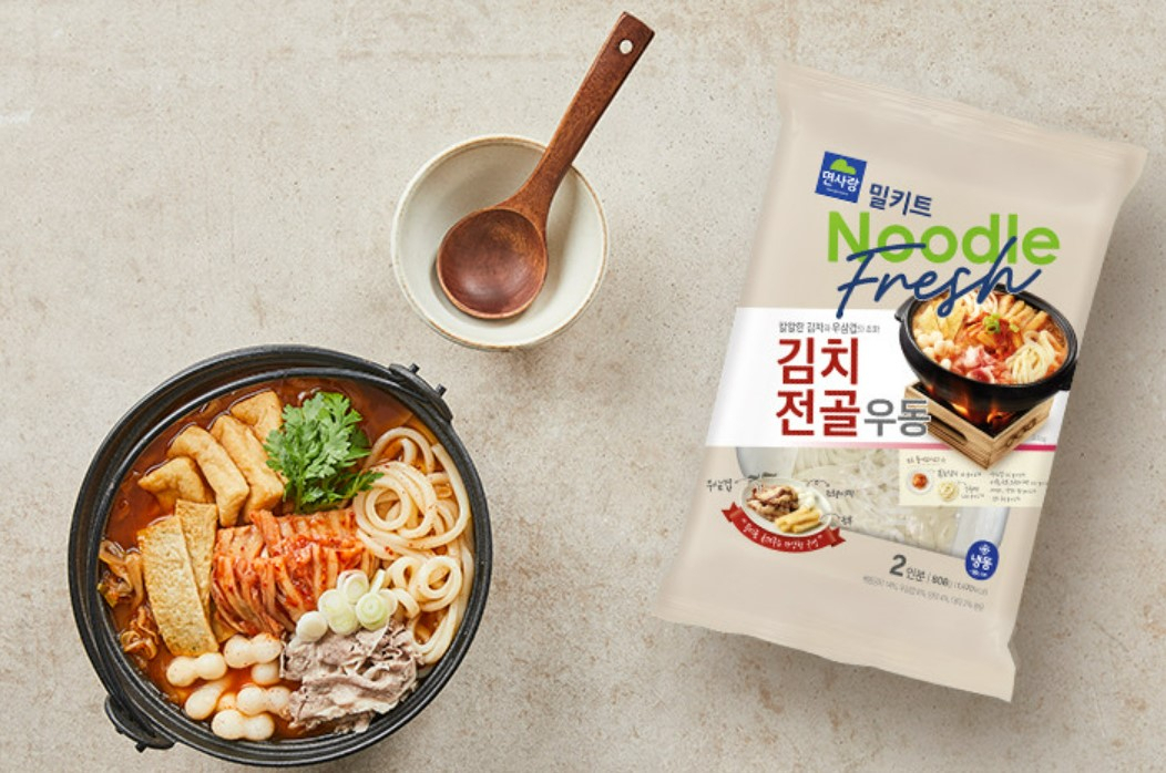 면사랑의 ‘김치전골우동’ [면사랑 제공]