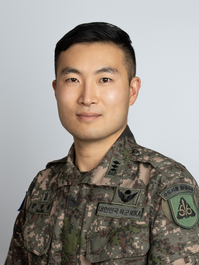 육군 56사단 강태권 대위. [육군 56사단 제공]