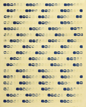 이우환, 점으로부터(From Point), 1977[크리스티코리아 제공]