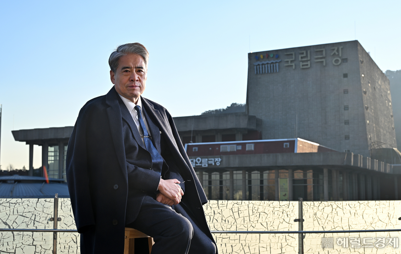 박인건 국립극장장. 임세준 기자