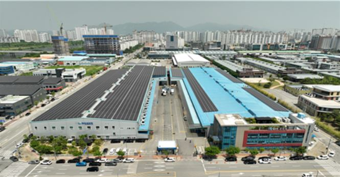 광주광역시 북구 첨단2지구에 위치한 DH글로벌 전경 사진[DH글로벌 제공]