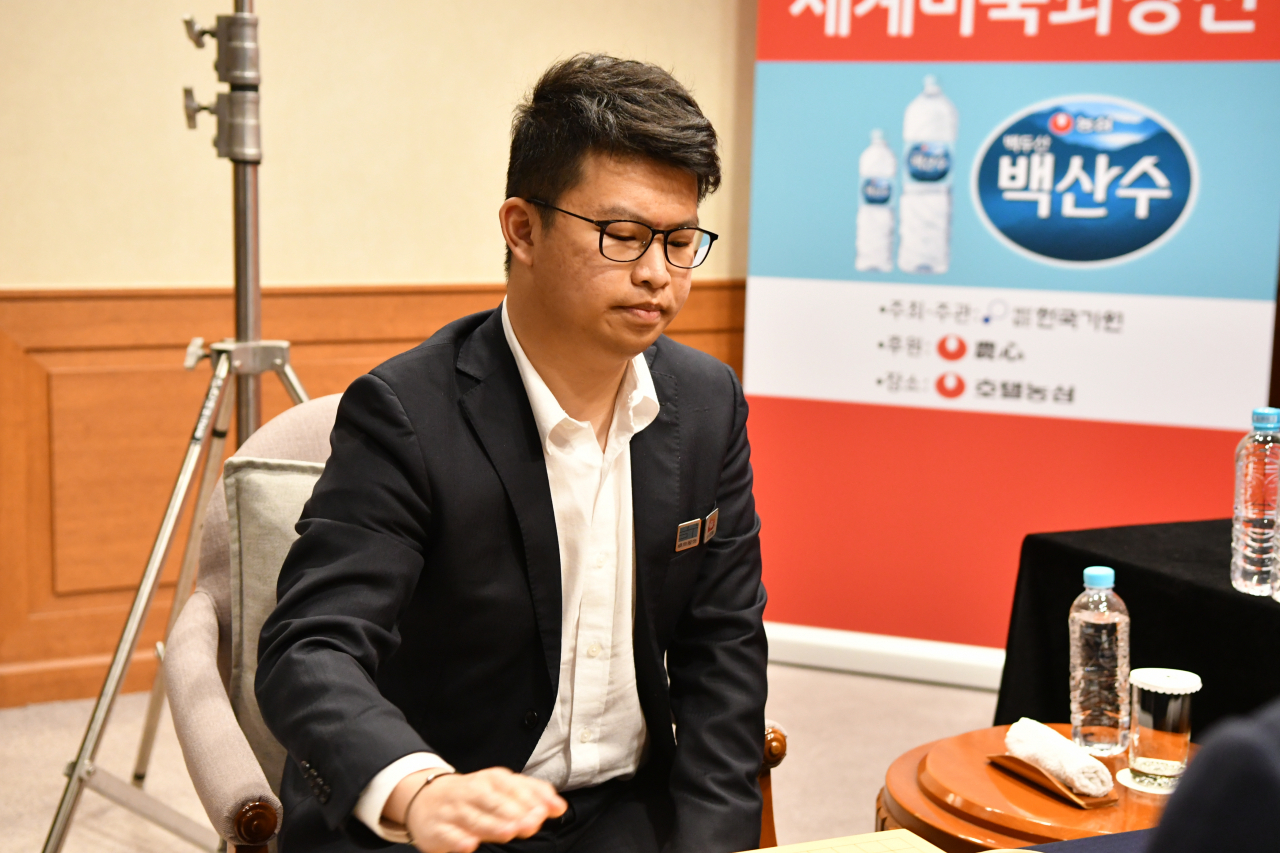 5연승을 거둔 셰얼하오 9단.[한국기원 제공]