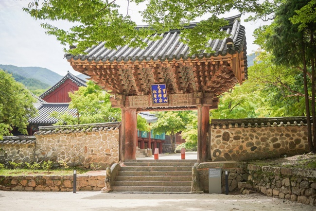 순천 송광사 일주문. [순천시 제공]