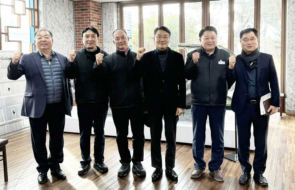 박상철 호남대 총장, 자동차 차체부품 전문기업 ‘호원’ 방문