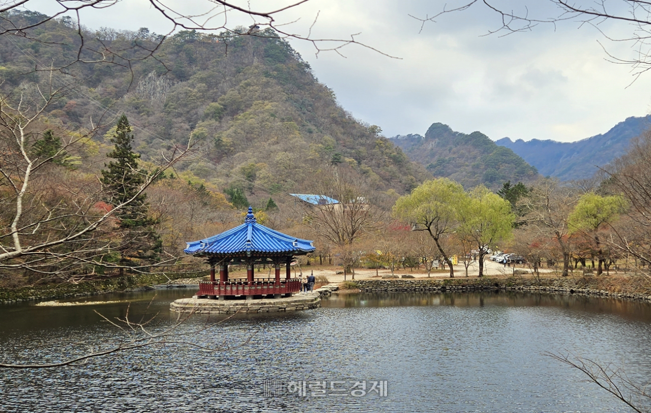 내장산국립공원의 또다른 명소인 신선제와 우화정