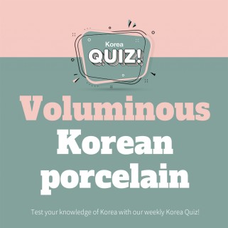 Voluminous traditional Korean porcelain