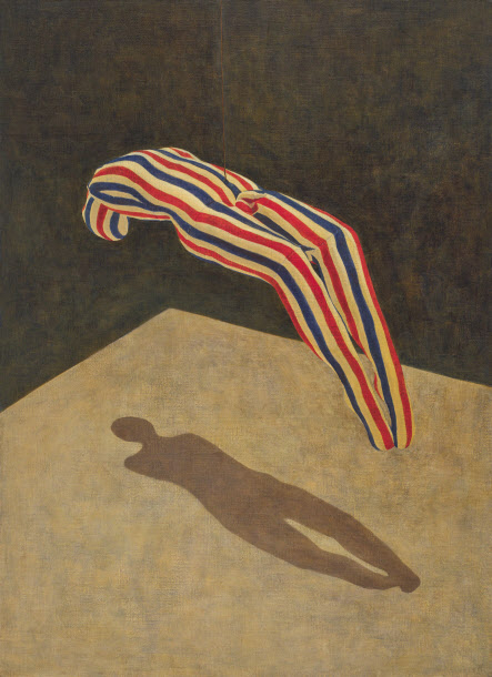전병구, 어둠 속에서 In the Dark, Acrylic and oil on canvas, 72.7x53cm, 2023