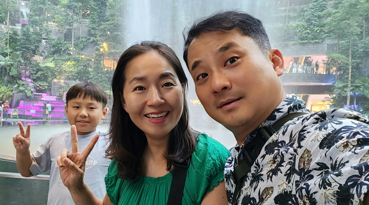 고(故) 문미선(43세)씨와 남편 모습. [한국장기조직기증원 제공]