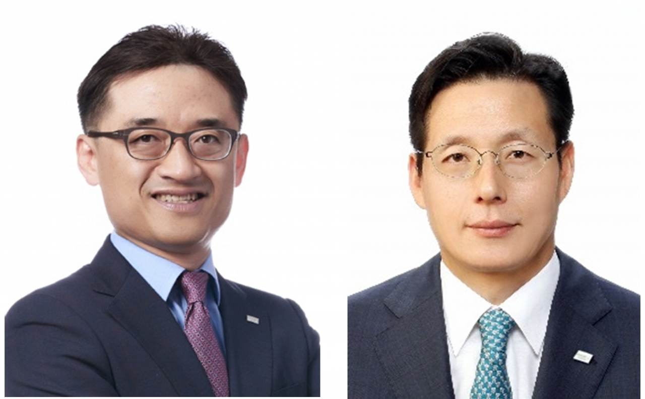 미래에셋증권 김미섭(좌)·허선호 부회장