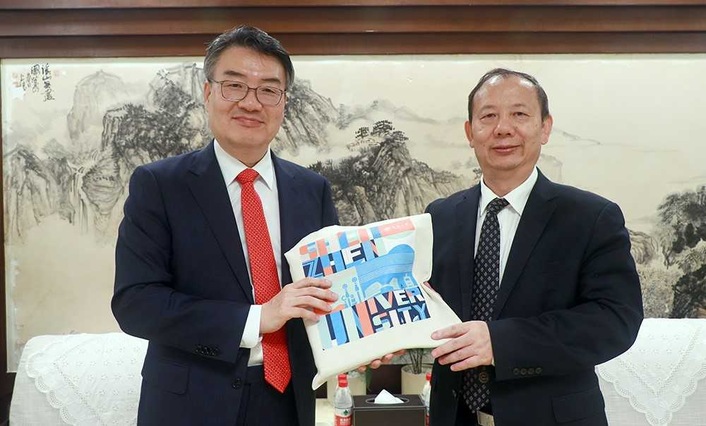 박상철 호남대 총장, 중국 광둥성 심천대학 방문