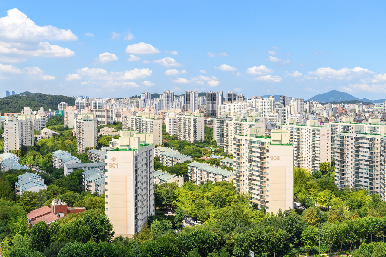 양천구 목동9단지 아파트 전경 [양천구 제공]
