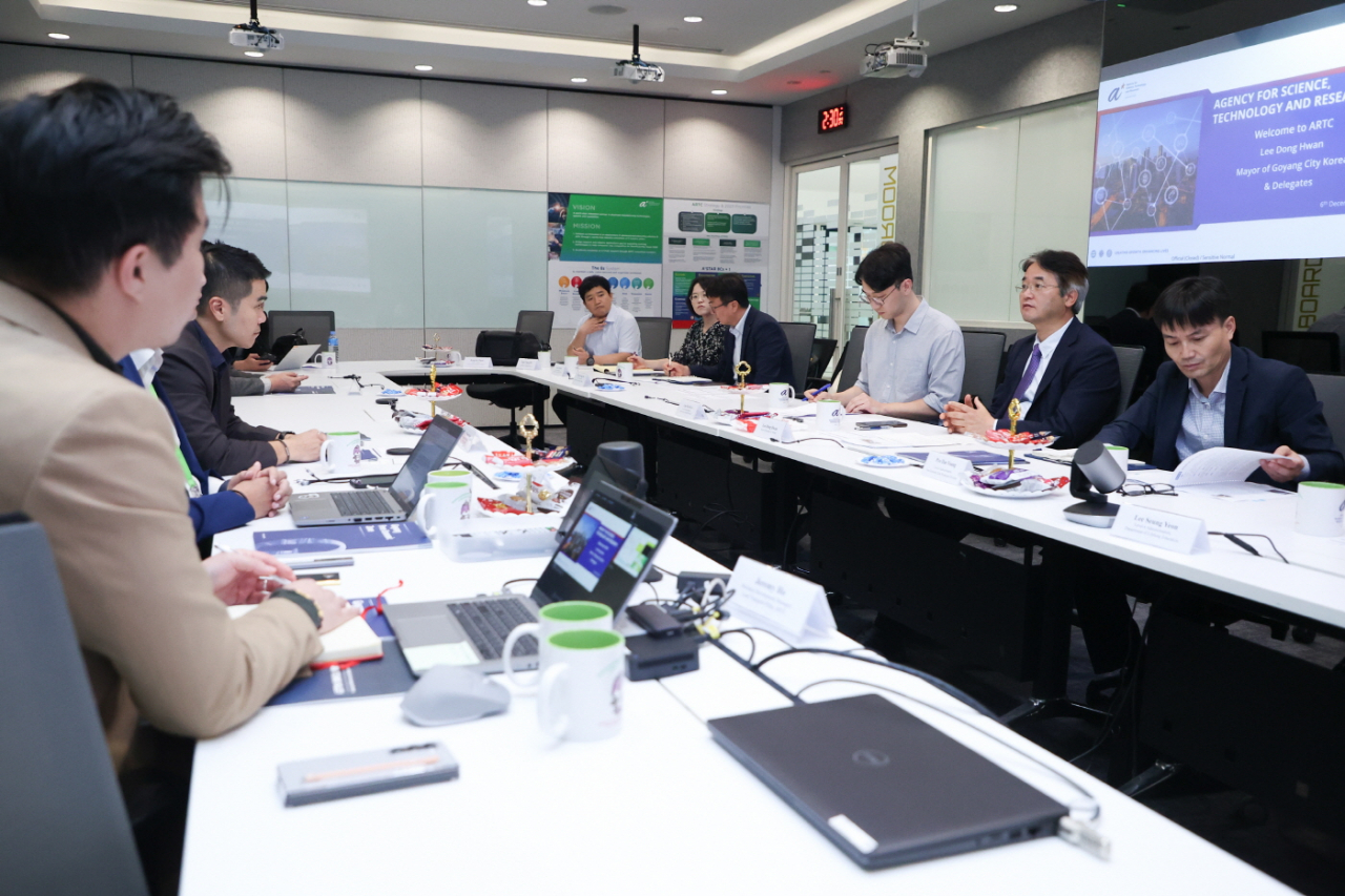 첨단재제조기술센터(ARTC) 경영진과 면담