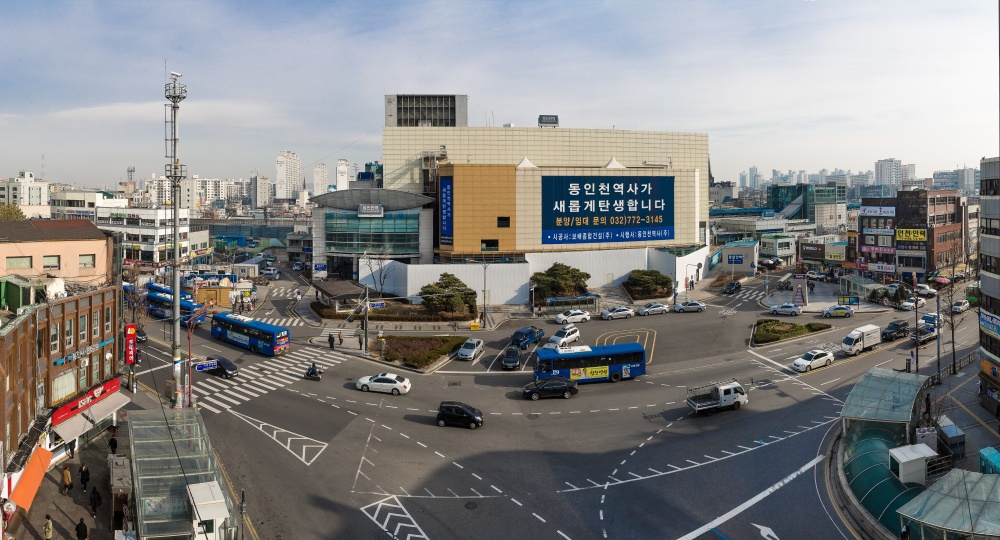 동인천역 일대 전경