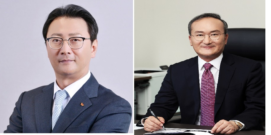 오종훈 SK에너지 사장, 이석희 SK온 사장. [SK이노베이션 제공]