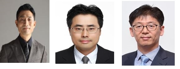 김원기(왼쪽부터) SK엔무브 사장, 장호준 SK트레이딩인터내셔널 사장, 노상구 SK인천석유화학 사장. [SK이노베이션 제공]