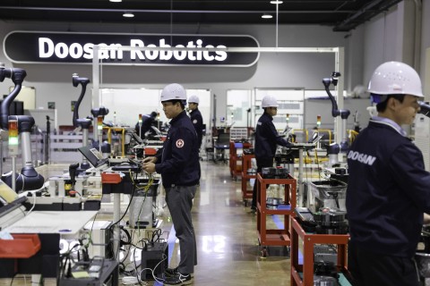 Doosan to double output of ‘cobots’ with advanced but cheaper sensors by 2024