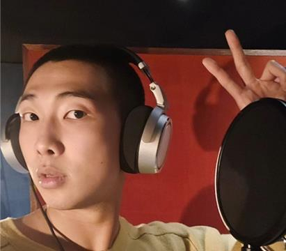 짧은 머리의 RM[인스타그램 캡처. 연합]