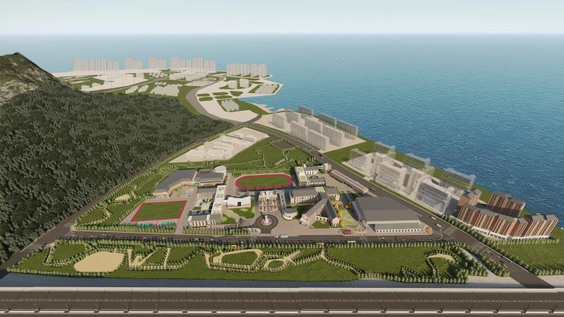 킹스 칼리지 영종국제학교 조감도
