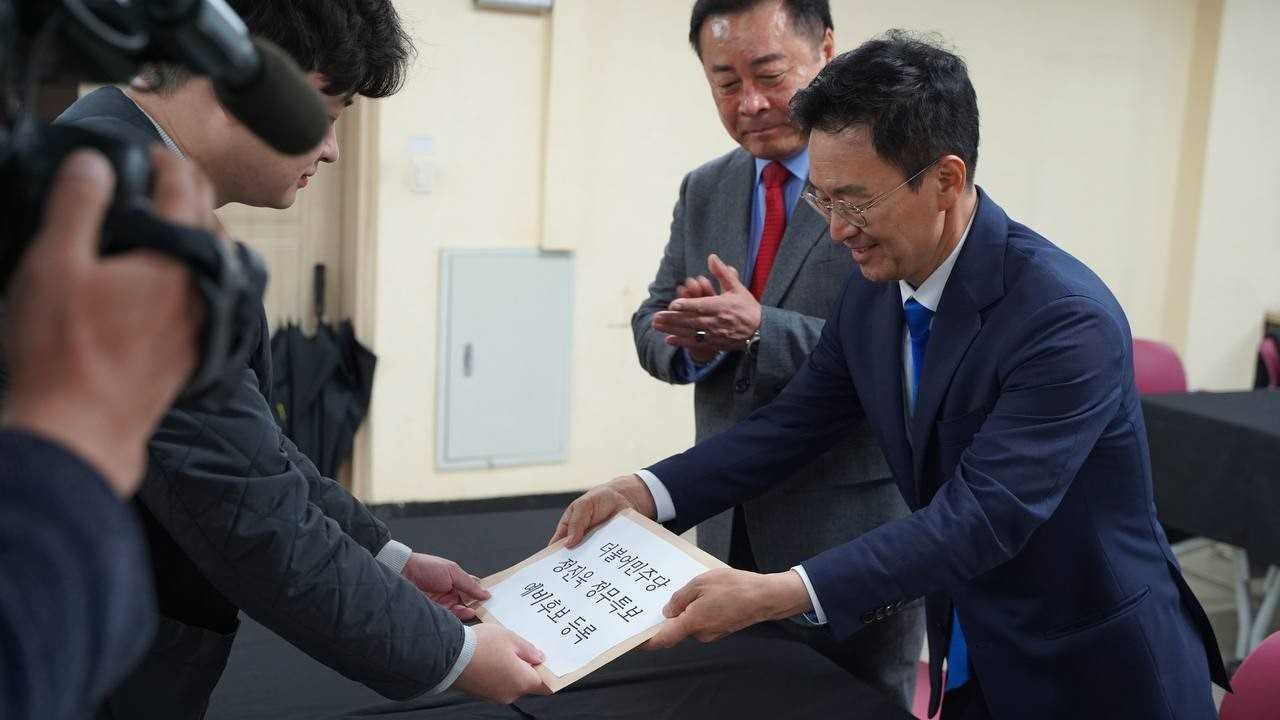 정진욱 정무특보, 12일 광주 동남갑 총선 예비후보 등록
