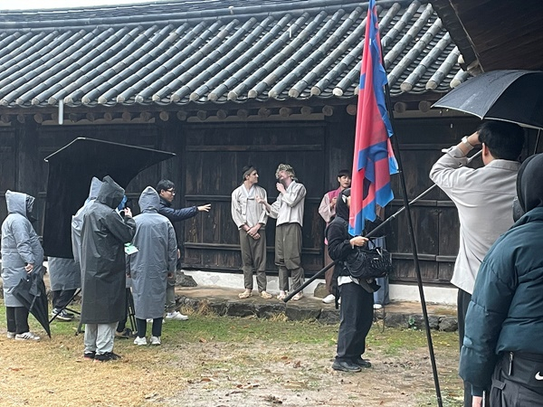 웹드라마 '하멜' 촬영 장면.