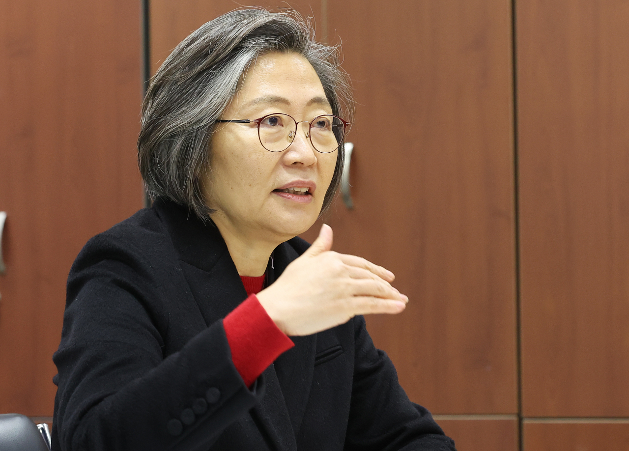 국민의힘이 제22대 국회의원선거 인재로 영입한 이수정 경기대 범죄심리학과 교수. 연합뉴스