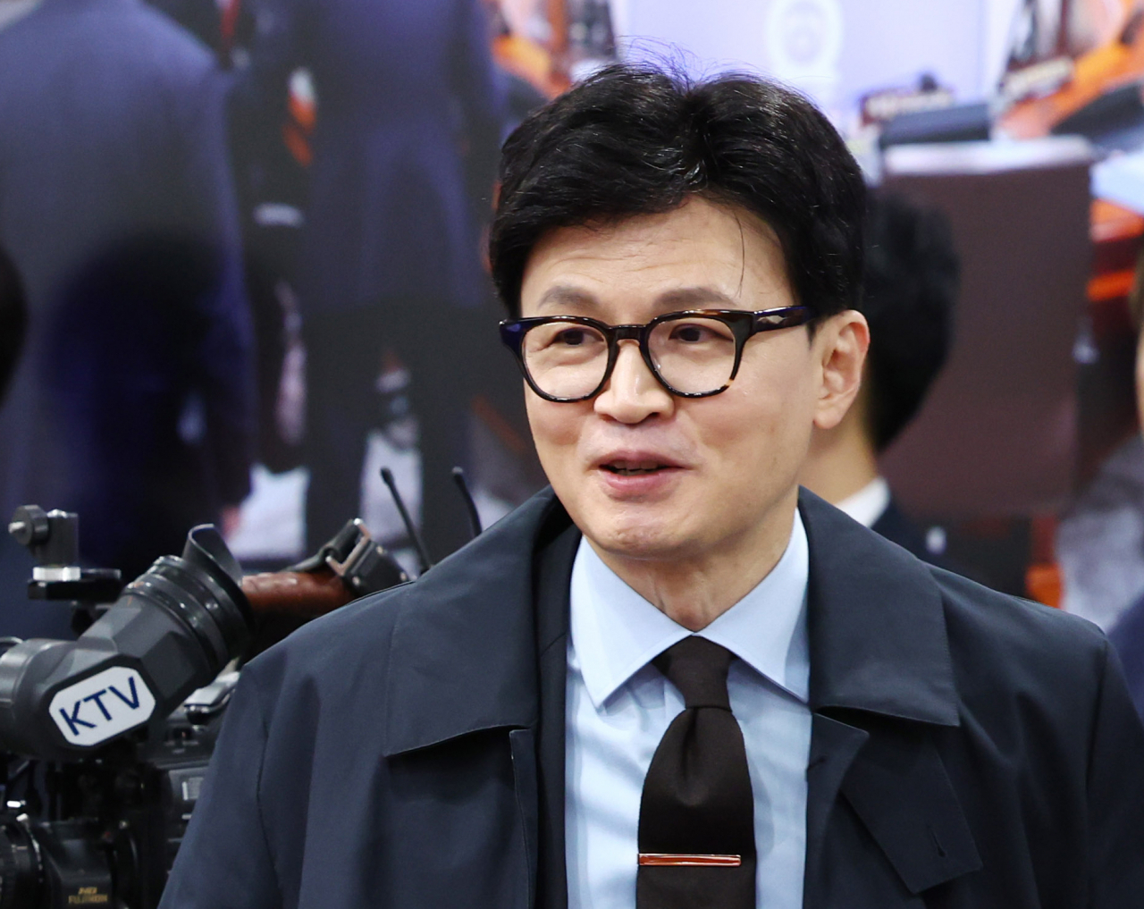 한동훈 법무부 장관이 19일 서울 용산 대통령실 청사에서 열린 국무회의에 참석하고 있다. [연합]