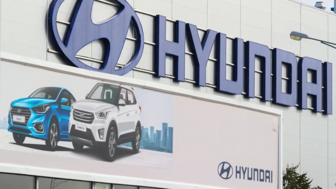 현대자동차 러시아 상트페테르부르크 공장 [연합]