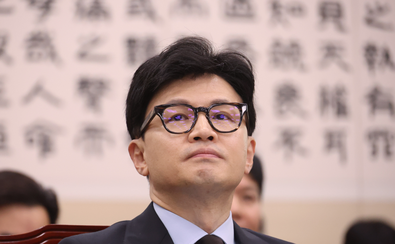 지난 19일 국회에서 열린 법제사법위원회 전체회의에 한동훈 전 법무부장관이 출석해 있다. [연합]