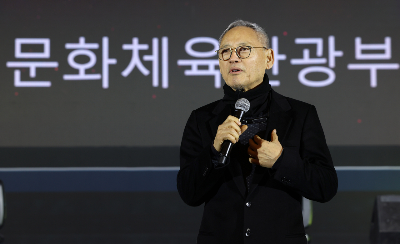 유인촌 문화체육관광부 장관. [연합]