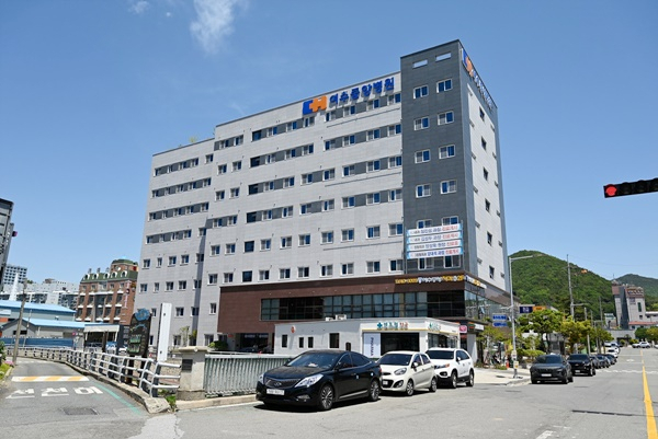 여수 중앙병원 전경.