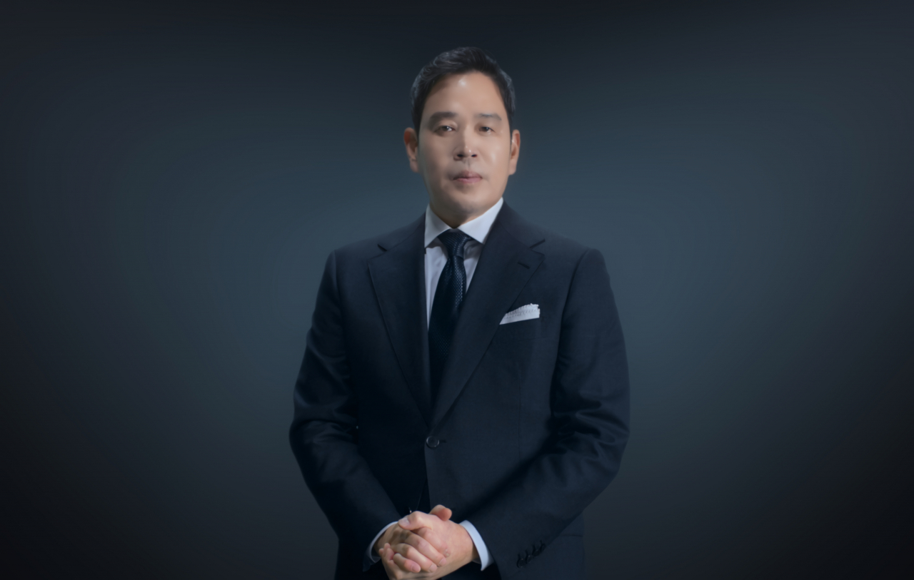 정용진 신세계그룹 부회장이 신세계그룹 뉴스룸 유튜브 채널에서 신년사를 하고 있다. [신세계그룹 제공]