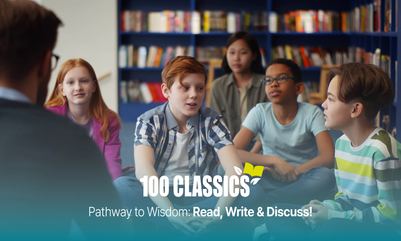 A promotional poster for 100 Classics (100 Classics)