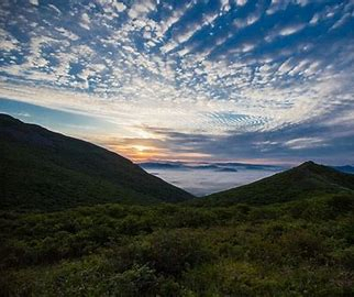 광주 무등산 일출