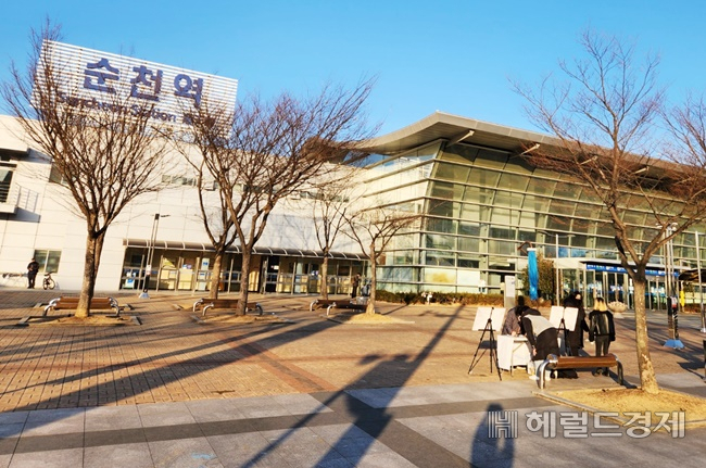 전라선 거점역인 순천역. /박대성 기자.