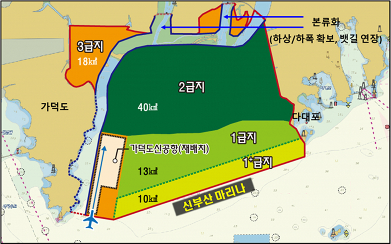가덕도 신공항 개발 계획(안) [세종대 제공]