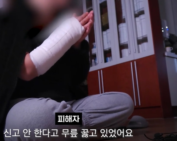 논산 중학생 성폭행 사건의 피해자 [JTBC 캡처]