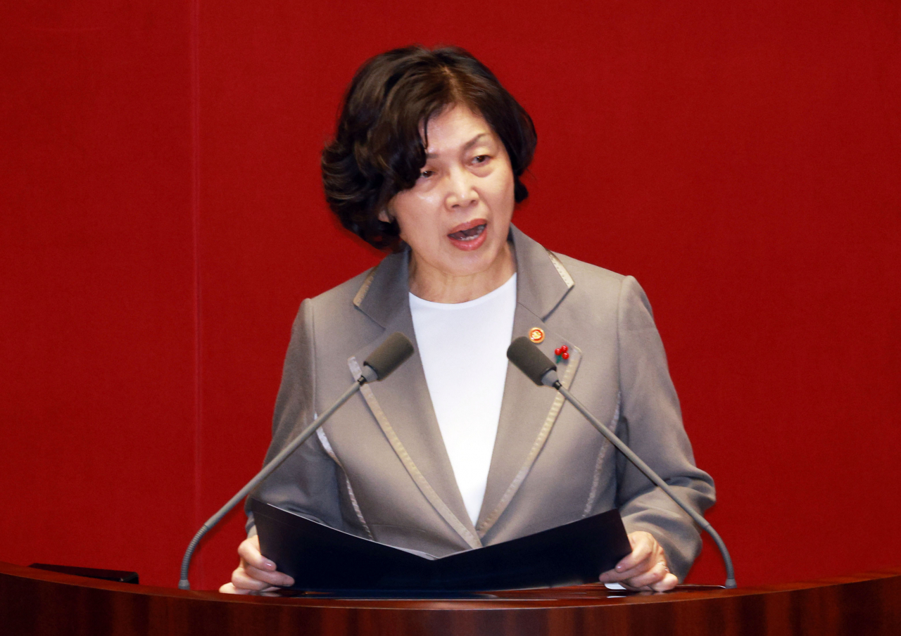 강정애 국가보훈부 장관은 2일 신년사를 통해 “보훈이 국민통합의 마중물이 되도록 보훈정책을 더욱 혁신해 나가야 한다”고 밝혔다. [연합]