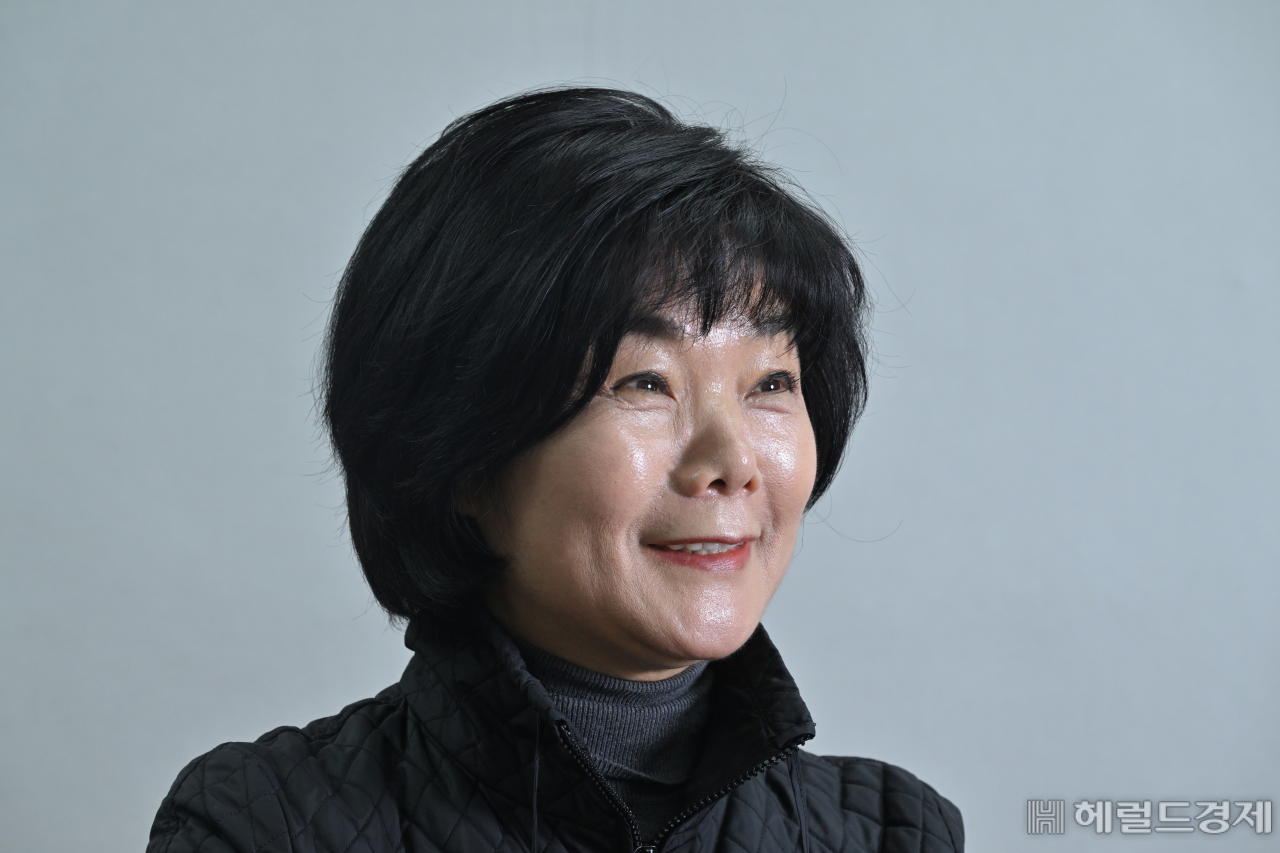 윤인자 요리연구가가 지난 12월 29일 서울 종로구 사무실에서 헤럴드경제와 인터뷰를 하고 있다. 임세준 기자