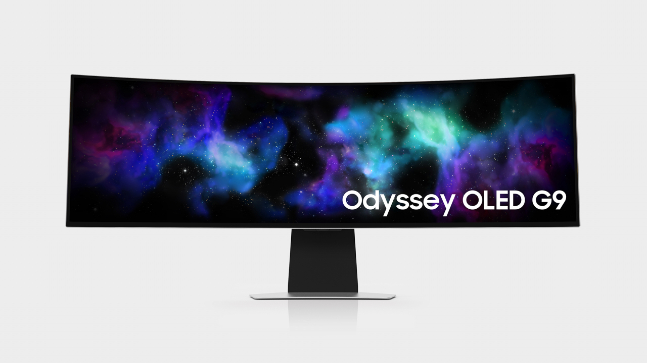 삼성전자 ‘오디세이 OLED G9(G95SD)’ 신제품. [삼성전자 제공]