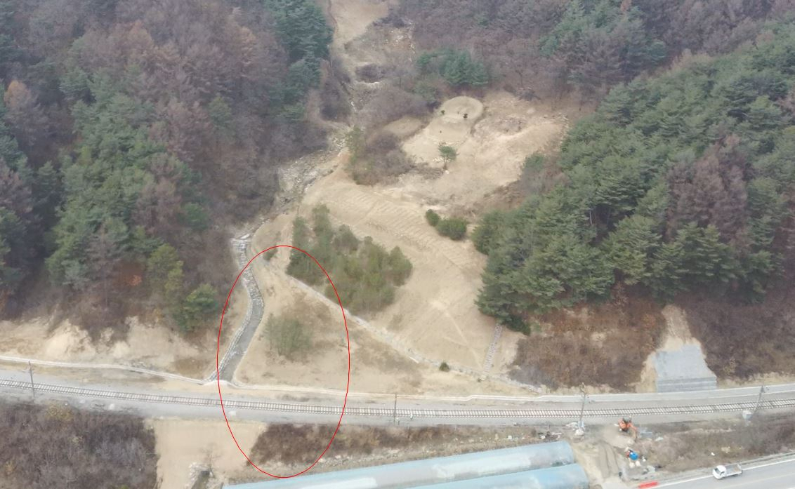 영동선 수해복구 사진