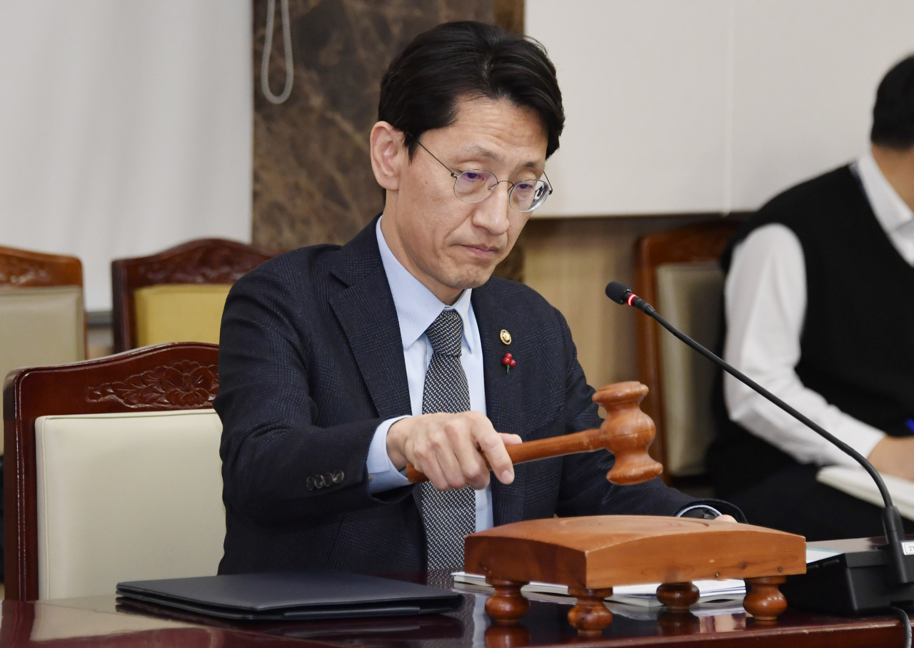 김윤상 기획재정부 차관이 5일 오전 정부서울청사에서 열린 '2024년 제1차 재정사업평가위원회'에 참석했다. [기획재정부]