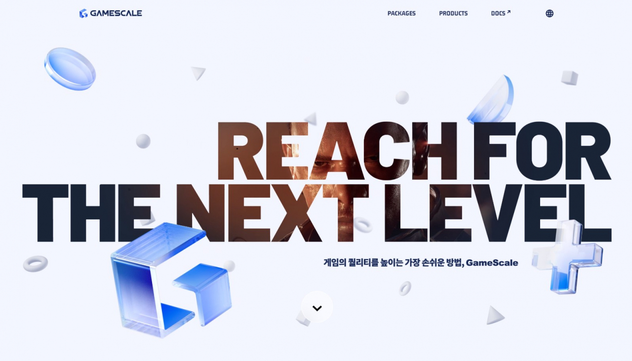 Intelligence Labs' game development solution package, "Gamescale" (Nexon)