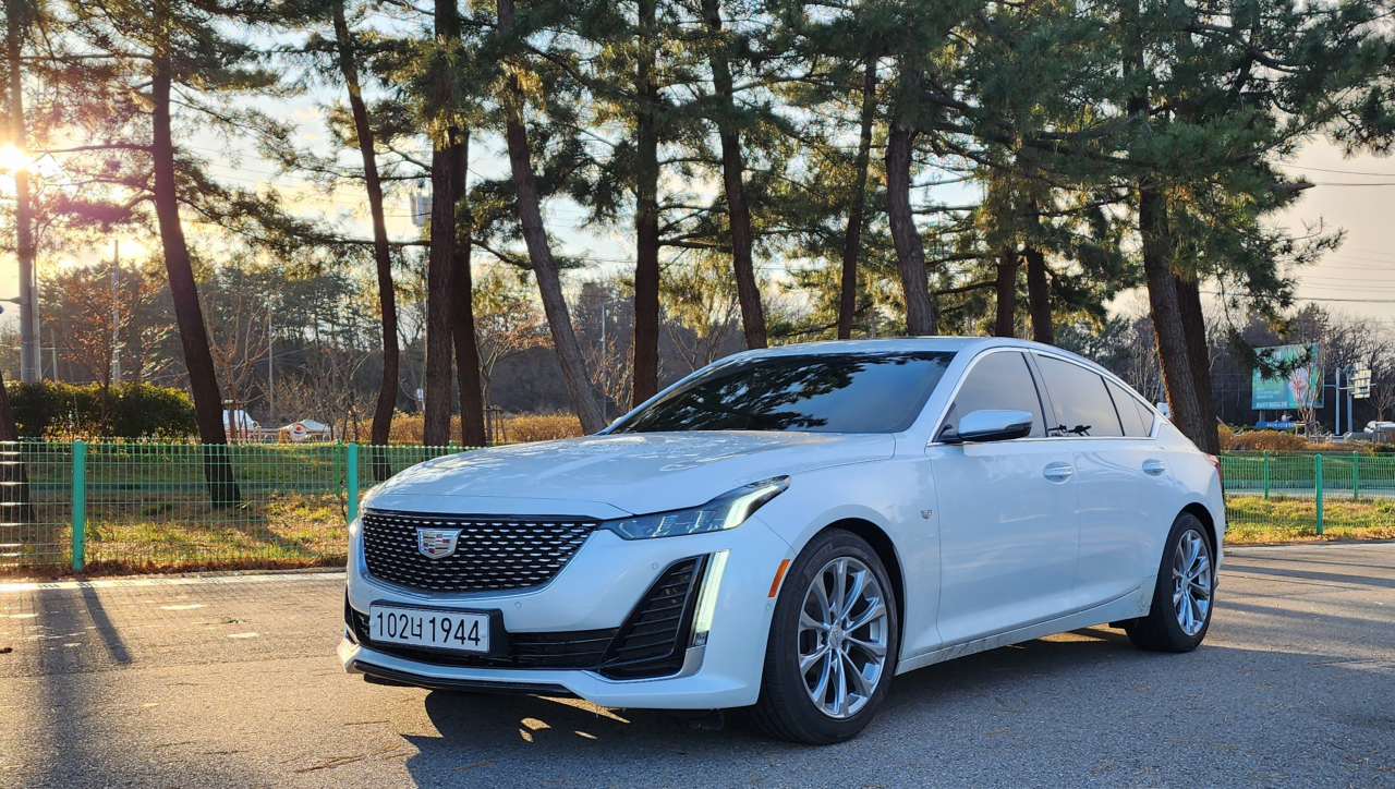 캐딜락 CT5 [사진=김성우 기자]