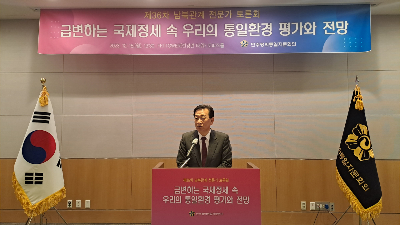 석동현 민주평통 사무처장 [연합]