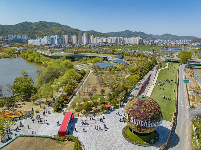 2023 순천만국제정원박람회장 풍경.