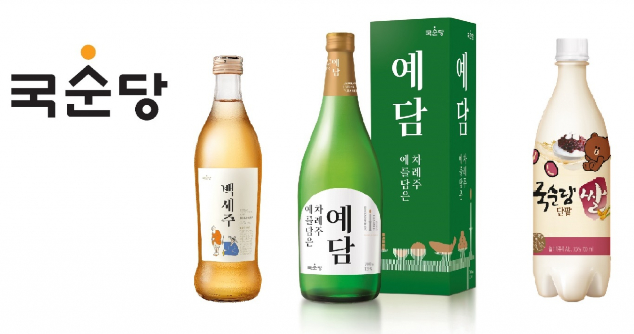 국순당 주요 제품 [국순당 제공]