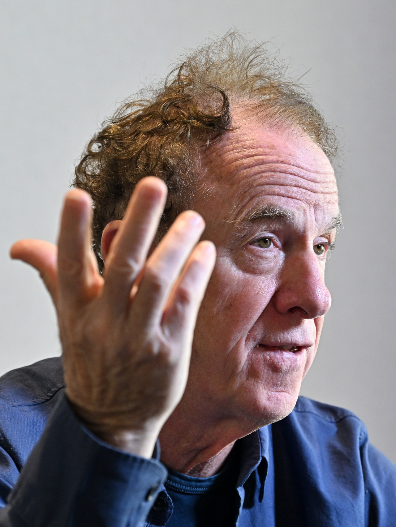 John Quinn, co-founder and lead lawyer of Quinn Emanuel Urquhart & Sullivan, speaks in an interview with The Korea Herald in Seoul on Dec. 21. (Im Se-jun/The Korea Herald)